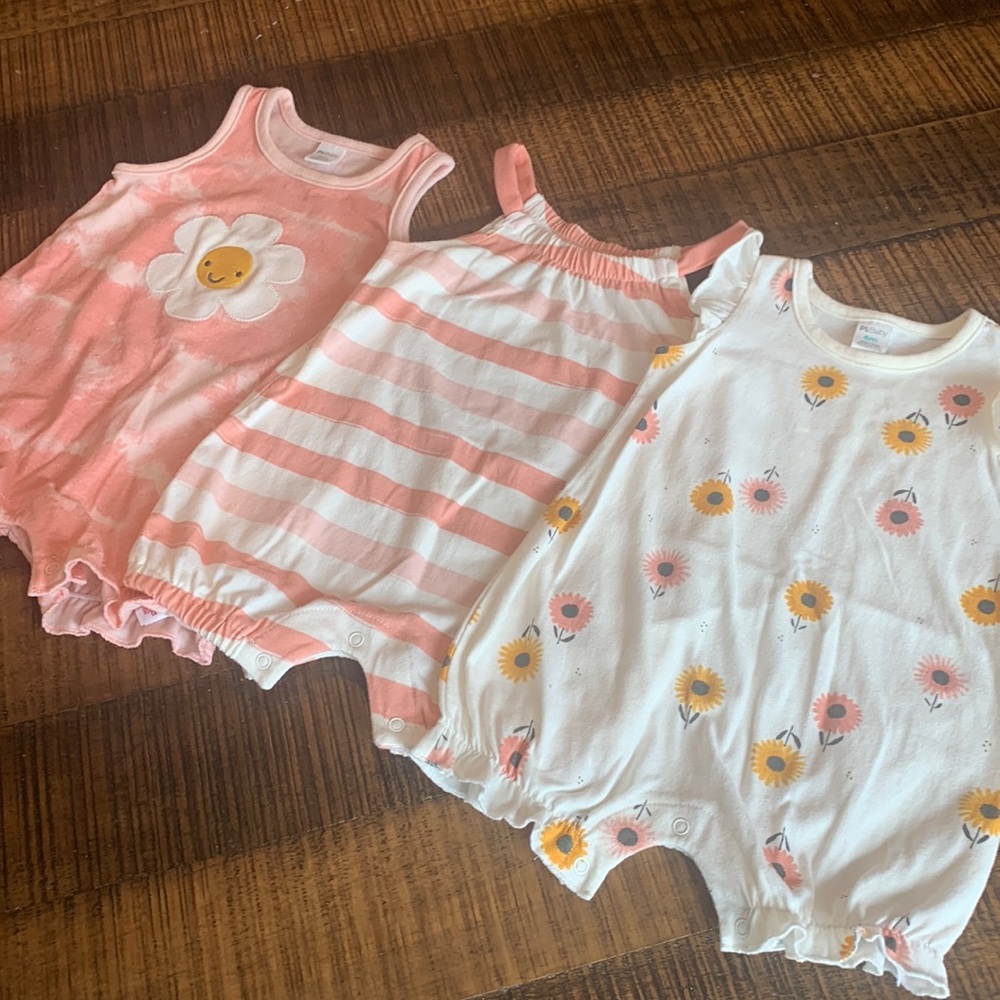 Set of 3 PL baby jumpsuits🌼🌾